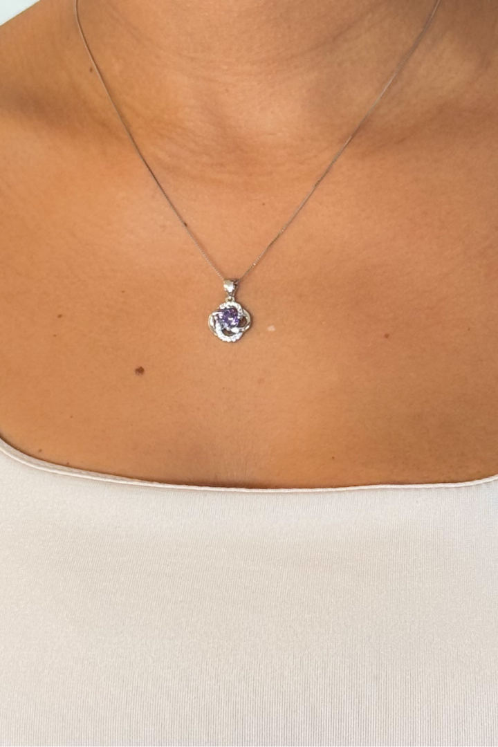 Vera & Co – Silver Amethyst Grace